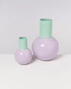 Motel a Miio Vasen^Bola Vase M Pastell Mint Lila