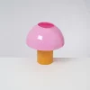 Motel a Miio Lampen^Cogumelo Glaslampe Rosa Gelb