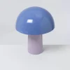 Motel a Miio Lampen^Cogumelo Keramiklampe Cornflower Lila