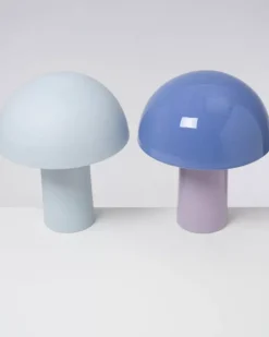 Motel a Miio Lampen^Cogumelo Keramiklampe Cornflower Lila