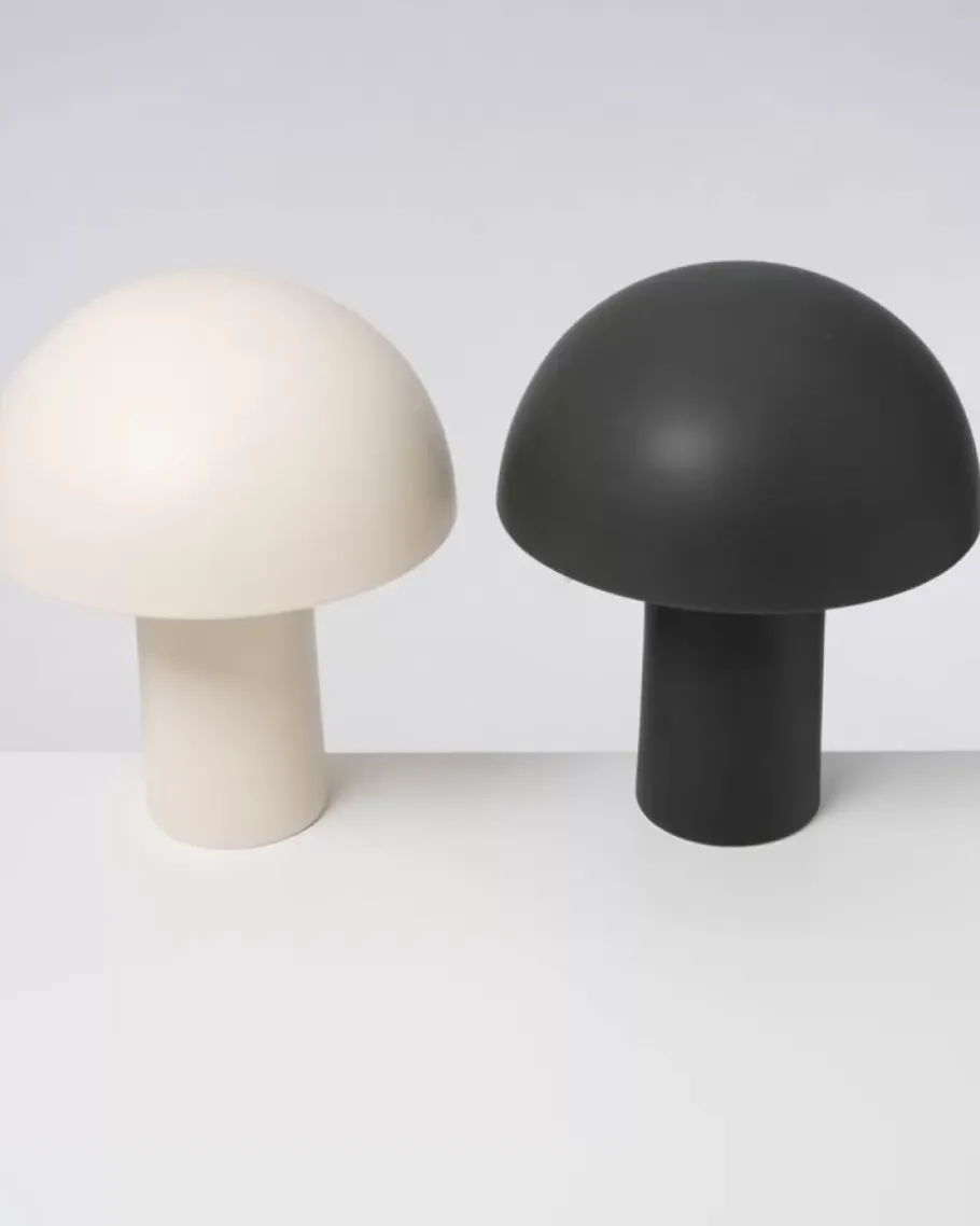 Motel a Miio Lampen^Cogumelo Keramiklampe Dunkelgrun