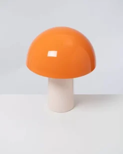Motel a Miio Lampen^Cogumelo Keramiklampe Orange Sand