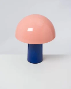 Motel a Miio Lampen^Cogumelo Keramiklampe Rosa Blau