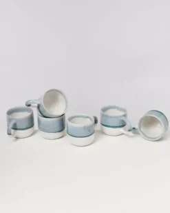 Motel a Miio 6 Teilige Sets^Coimbra 6Er Set Tasse Gros Graublau