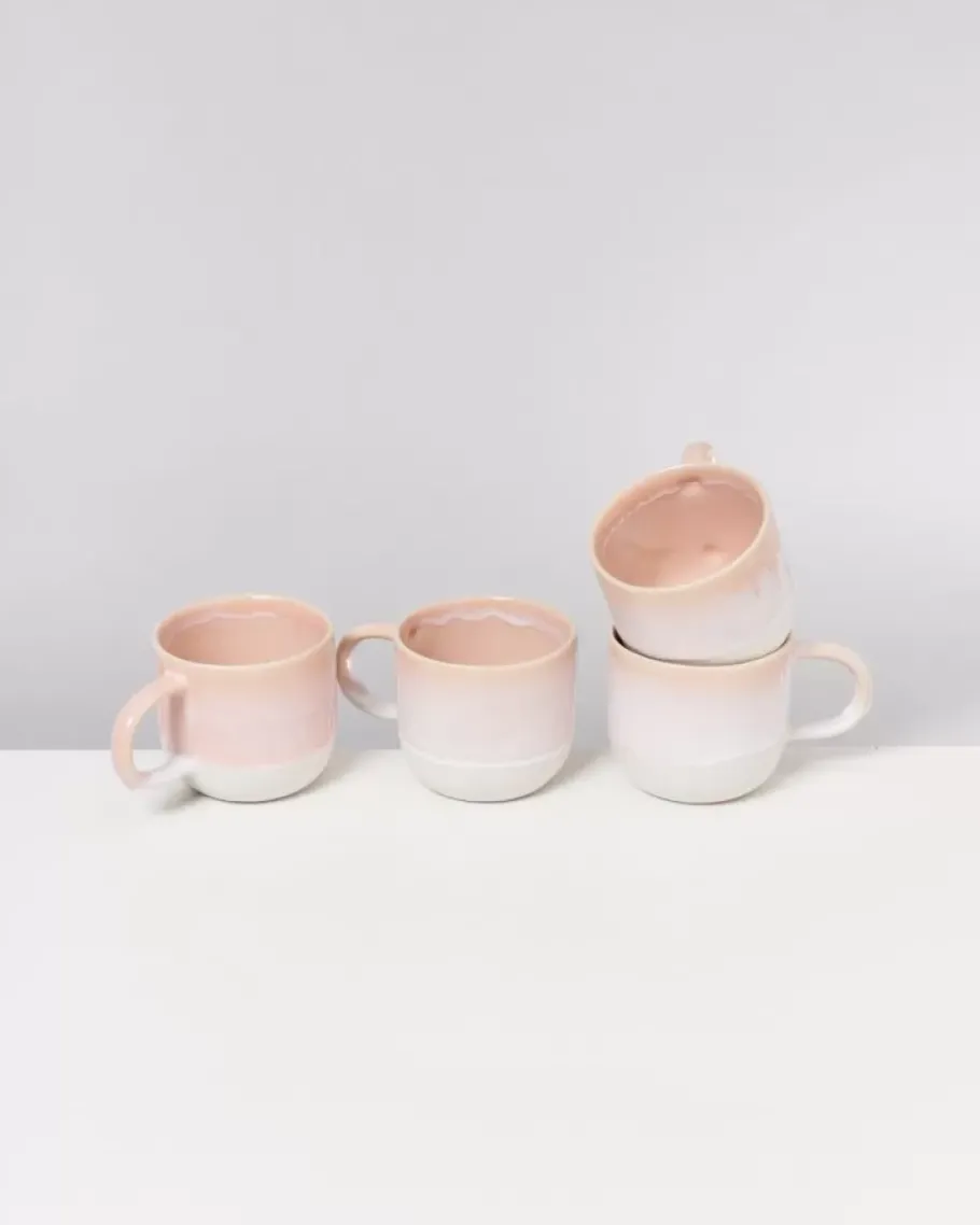 Motel a Miio 4 Teilige Sets^Coimbra 4Er Set Teetasse Apricot