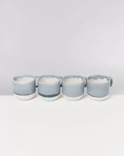 Motel a Miio Tassen & Becher Sets^Coimbra 4Er Set Teetasse Graublau