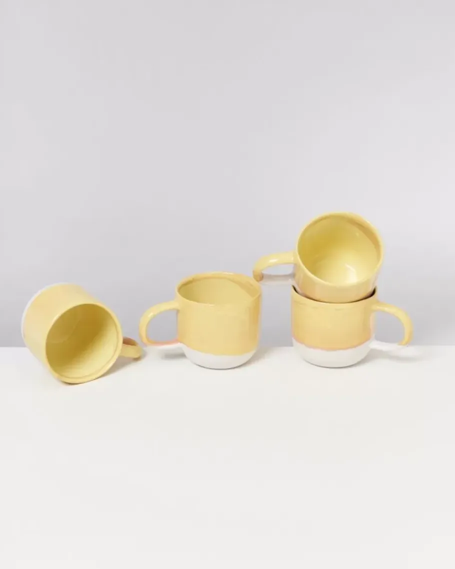 Motel a Miio 4 Teilige Sets^Coimbra 4Er Set Teetasse Gelb