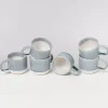 Motel a Miio 6 Teilige Sets^Coimbra 6Er Set Teetasse Graublau