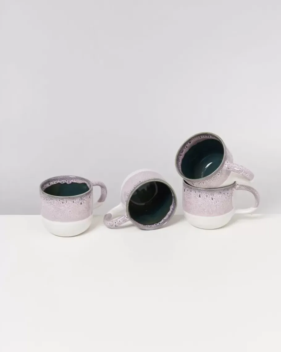 Motel a Miio 4 Teilige Sets^Coimbra 4Er Set Teetasse Rosa Grun