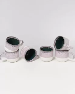 Motel a Miio Tassen & Becher Sets^Coimbra 6Er Set Teetasse Rosa Grun