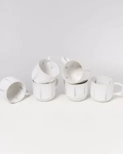 Motel a Miio 6 Teilige Sets^Coimbra 6Er Set Teetasse Weis Blau