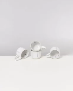 Motel a Miio Kleine Tassen^Coimbra Tasse Klein Weis Blau