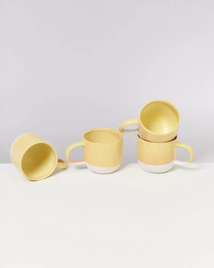 Motel a Miio Große Tassen^Coimbra Teetasse Gros Gelb