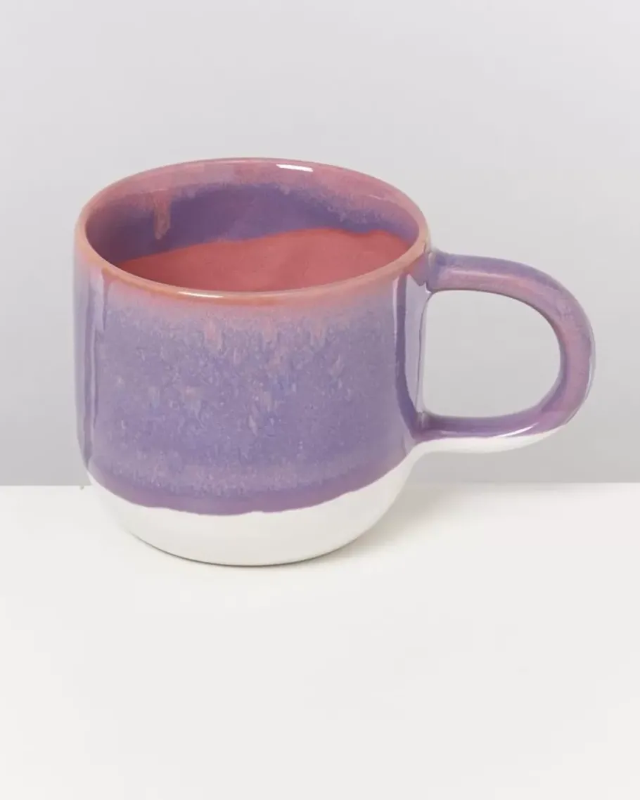 Motel a Miio Große Tassen^Coimbra Teetasse Gros Lila Rosa