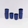 Motel a Miio 6 Teilige Sets^Copa Alto 6Er Set Becher Gros Dunkelblau