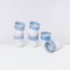 Motel a Miio Tassen & Becher Sets^Copa Alto 6Er Set Becher Gros Blau Weis