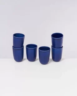 Motel a Miio Tassen & Becher Sets^Copa Alto 6Er Set Becher Gros Dunkelblau