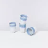 Motel a Miio Tassen & Becher Sets^Copa Alto 4Er Set Becher Gros Blau Weis