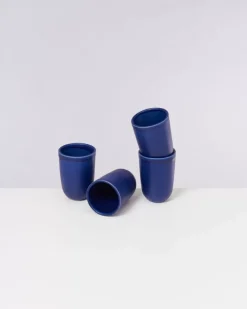 Motel a Miio 4 Teilige Sets^Copa Alto 4Er Set Becher Gros Dunkelblau