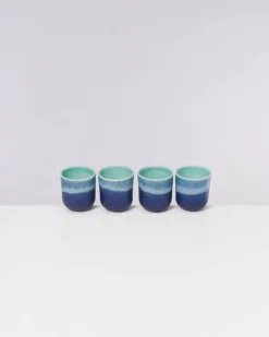 Motel a Miio Tassen & Becher Sets^Copa Alto 4Er Set Becher Klein Turkis