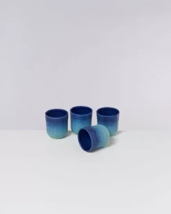 Motel a Miio 4 Teilige Sets^Copa Alto 4Er Set Becher Klein Blau Turkis