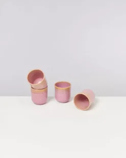 Motel a Miio Tassen & Becher Sets^Copa Alto 4Er Set Becher Klein Gelb Rose