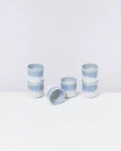 Motel a Miio Tassen & Becher Sets^Copa Alto 6Er Set Becher Klein Blau Weis