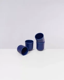 Motel a Miio 4 Teilige Sets^Copa Alto 4Er Set Becher Klein Dunkelblau