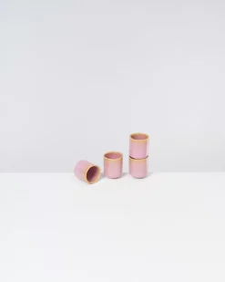 Motel a Miio Tassen & Becher^Copa Alto 4Er Set Espressobecher Gelb Rose