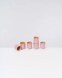 Motel a Miio Tassen & Becher Sets^Copa Alto 6Er Set Espressobecher Gelb Rose