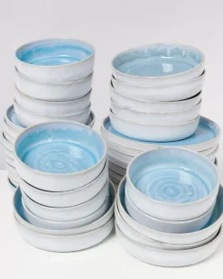 Motel a Miio Geschirr Sets^Cordoama Aqua - 40 Teiliges Set