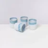 Motel a Miio 4 Teilige Sets^Cordoama 4Er Set Becher Gros Aqua