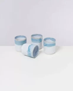 Motel a Miio Tassen & Becher Sets^Cordoama 4Er Set Becher Gros Aqua