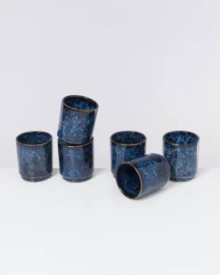 Motel a Miio Tassen & Becher Sets^Cordoama 6Er Set Becher Gros Dunkelblau