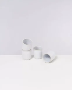 Motel a Miio Tassen & Becher Sets^Cordoama 4Er Set Becher Klein Weis