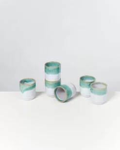 Motel a Miio 6 Teilige Sets^Cordoama 6Er Set Becher Klein Mint