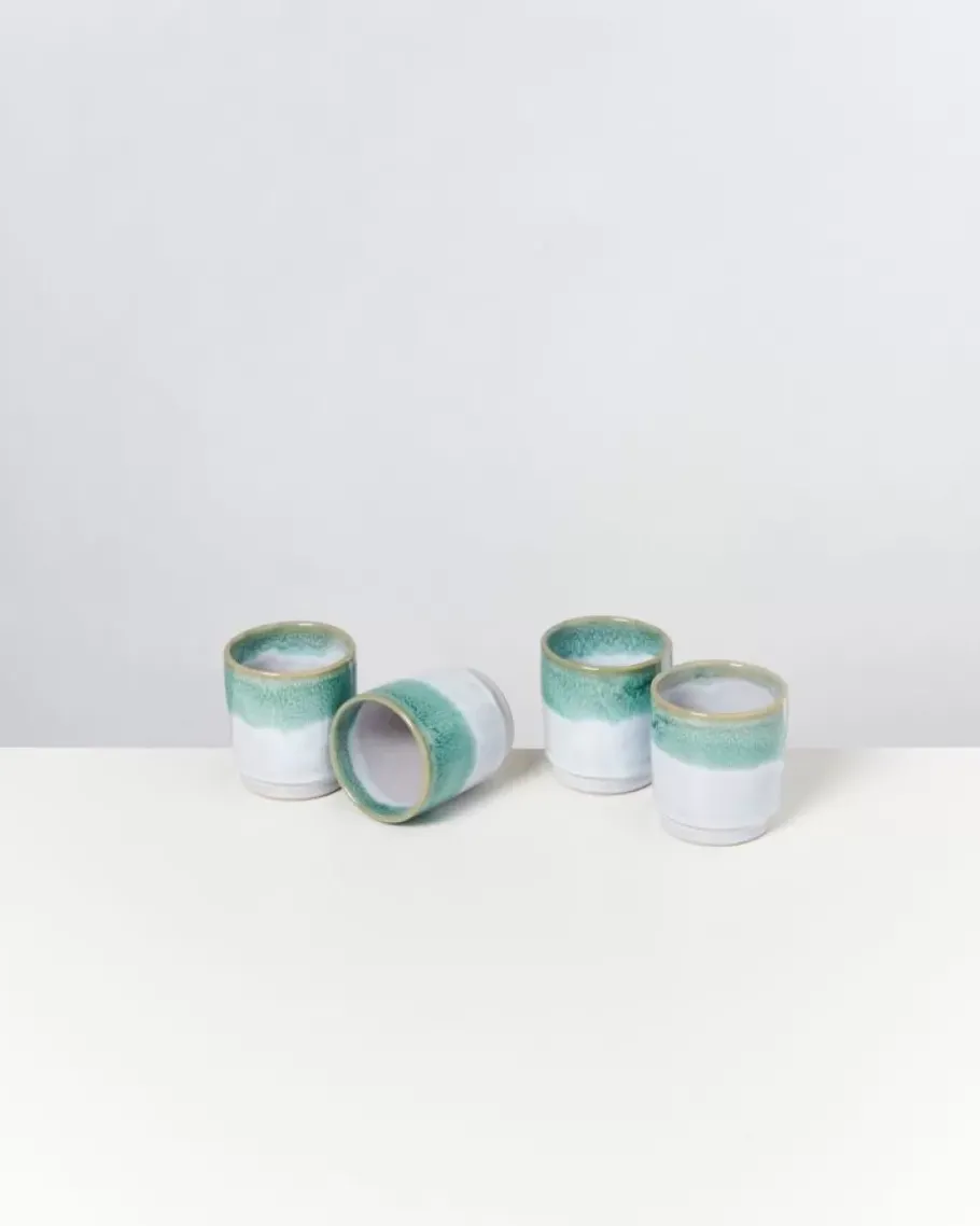 Motel a Miio 4 Teilige Sets^Cordoama 4Er Set Becher Klein Mint