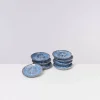 Motel a Miio Eierbecher^Cordoama 8Er Set Eierbecher Blau Gesprenkelt