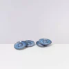 Motel a Miio Eierbecher^Cordoama 4Er Set Eierbecher Blau Gesprenkelt