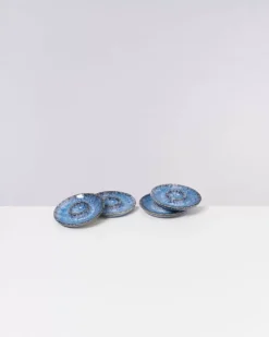 Motel a Miio Eierbecher^Cordoama 4Er Set Eierbecher Blau Gesprenkelt