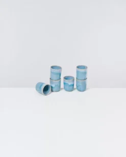 Motel a Miio 6 Teilige Sets^Cordoama 6Er Set Espressobecher Aqua