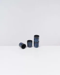 Motel a Miio 4 Teilige Sets^Cordoama 4Er Set Espressobecher Dunkelblau
