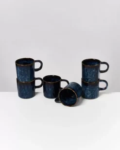 Motel a Miio Tassen & Becher^Cordoama 6Er Set Tasse Gros Dunkelblau