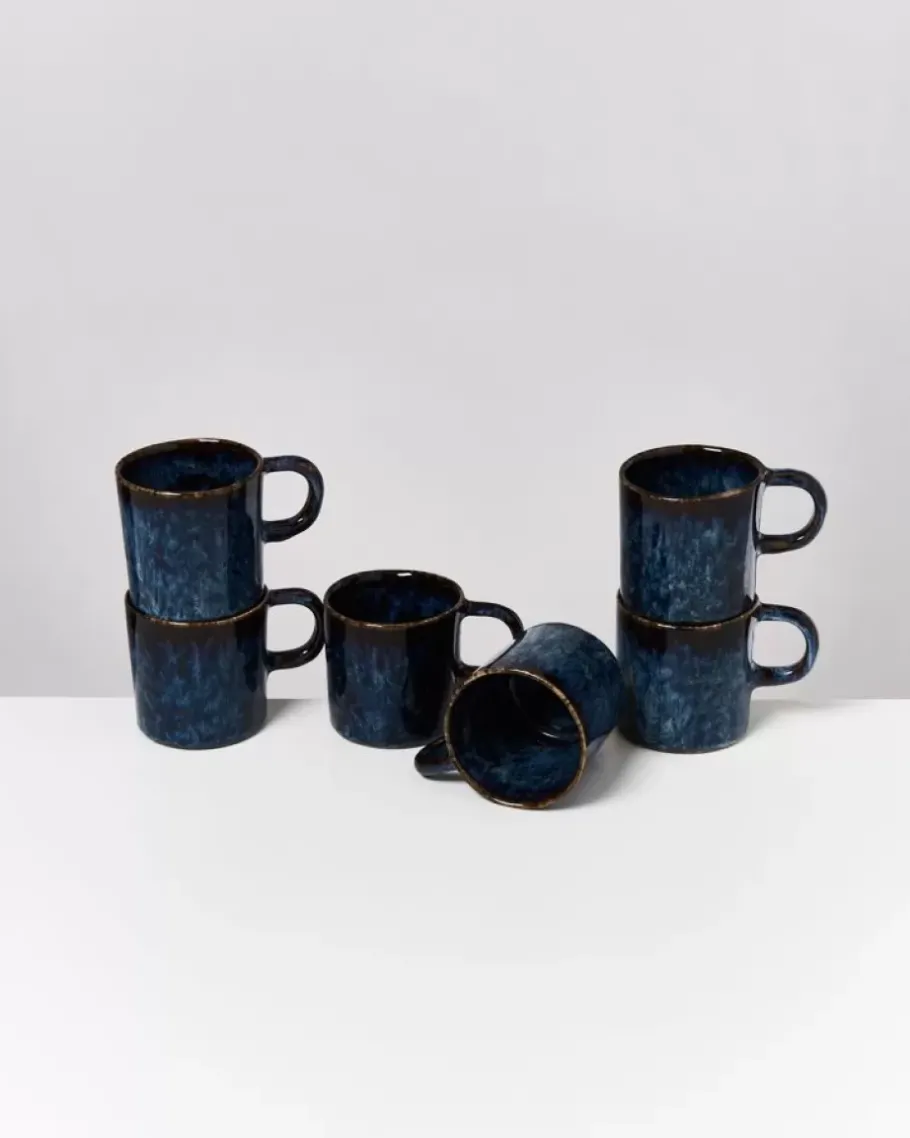 Motel a Miio Tassen & Becher Sets^Cordoama 6Er Set Tasse Gros Dunkelblau
