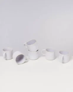 Motel a Miio 6 Teilige Sets^Cordoama 6Er Set Tasse Klein Weis