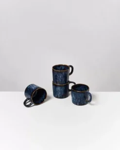 Motel a Miio Tassen & Becher Sets^Cordoama 4Er Set Tasse Klein Dunkelblau