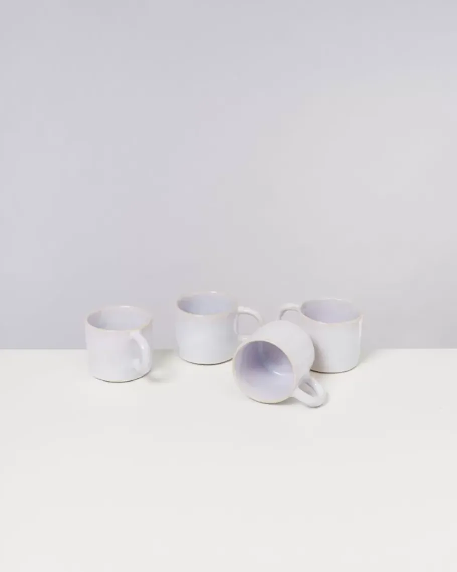 Motel a Miio Tassen & Becher Sets^Cordoama 4Er Set Tasse Klein Weis
