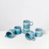 Motel a Miio Tassen & Becher Sets^Cordoama 6Er Set Tasse Klein Aqua