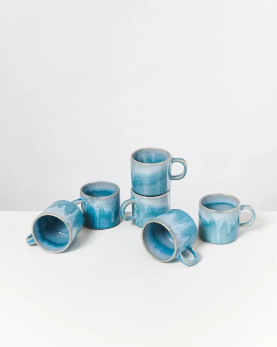 Motel a Miio Tassen & Becher Sets^Cordoama 6Er Set Tasse Klein Aqua
