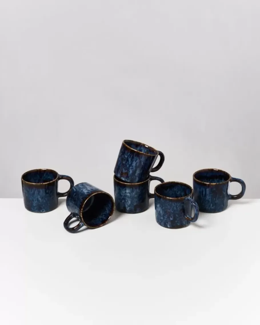 Motel a Miio Tassen & Becher Sets^Cordoama 6Er Set Tasse Klein Dunkelblau